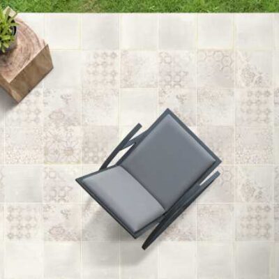 carrelage terracota blanco