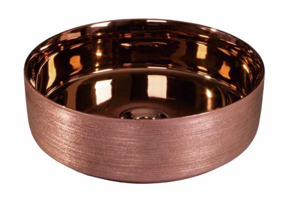 lavabo heller rose gold