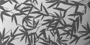 Bamboo black golden plata brillo