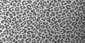 Leopard black golden plata brillo