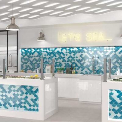 faïence berli white glossy