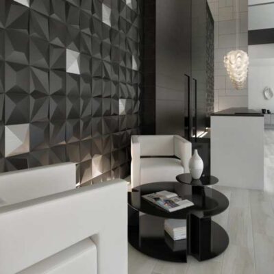 faïence black shapes