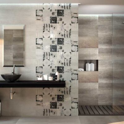 faïence collage smoke