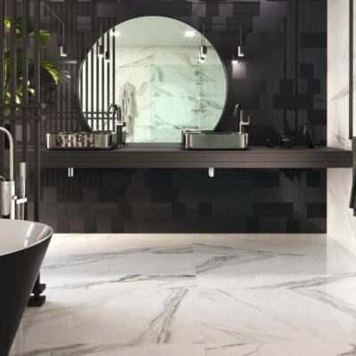 faïence format nero mate