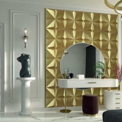 faïence origami dorado