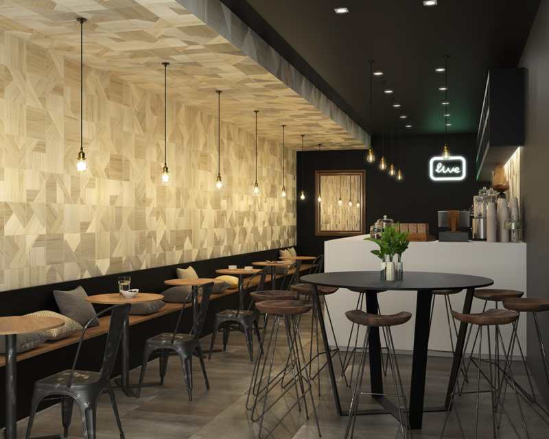 faïence stripes mix bamboo