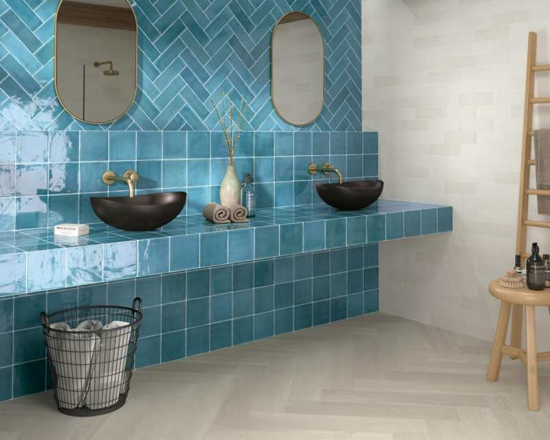 faïence tabarca cielo 7,5x23 cm