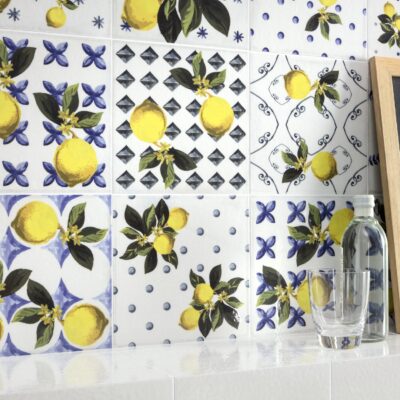 faïence vita Giardino Bianco Mix Luc