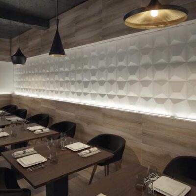 faïence white shapes