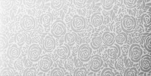 Rose white golden plata brillo