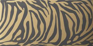 Zebra black golden oro brillo
