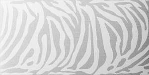 Zebra white golden plata brillo