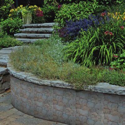 Faïence bancal gris pour extérieur