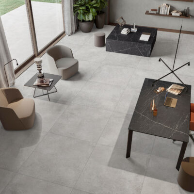 carrelage couvet stone grey 90X90