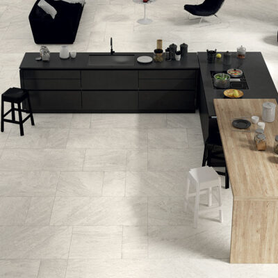 carrelage quartz stone white intérieur