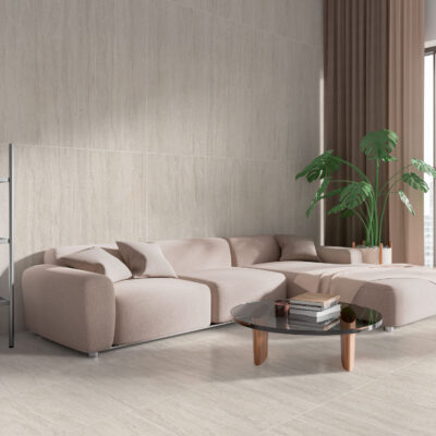 carrelage travertino sand