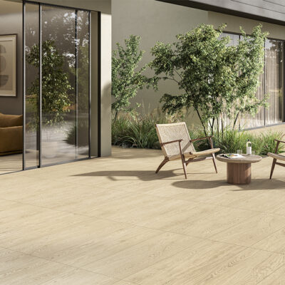 carrelage unika 2cm miele extérieur