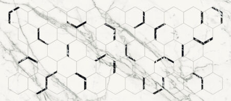 Loira 6641 White decor rect