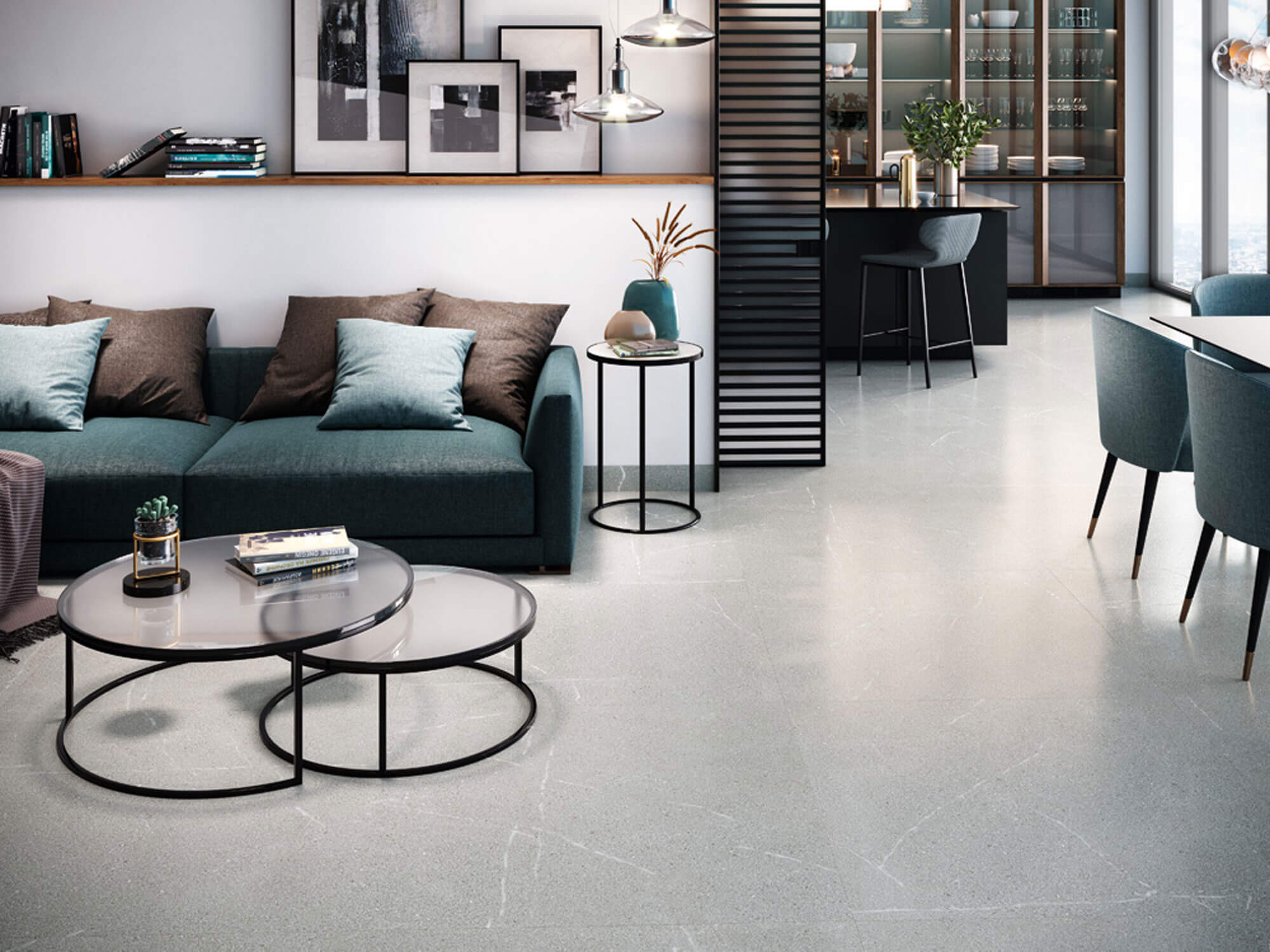 carrelage cleveland 1835 grey pulido mate 98x98