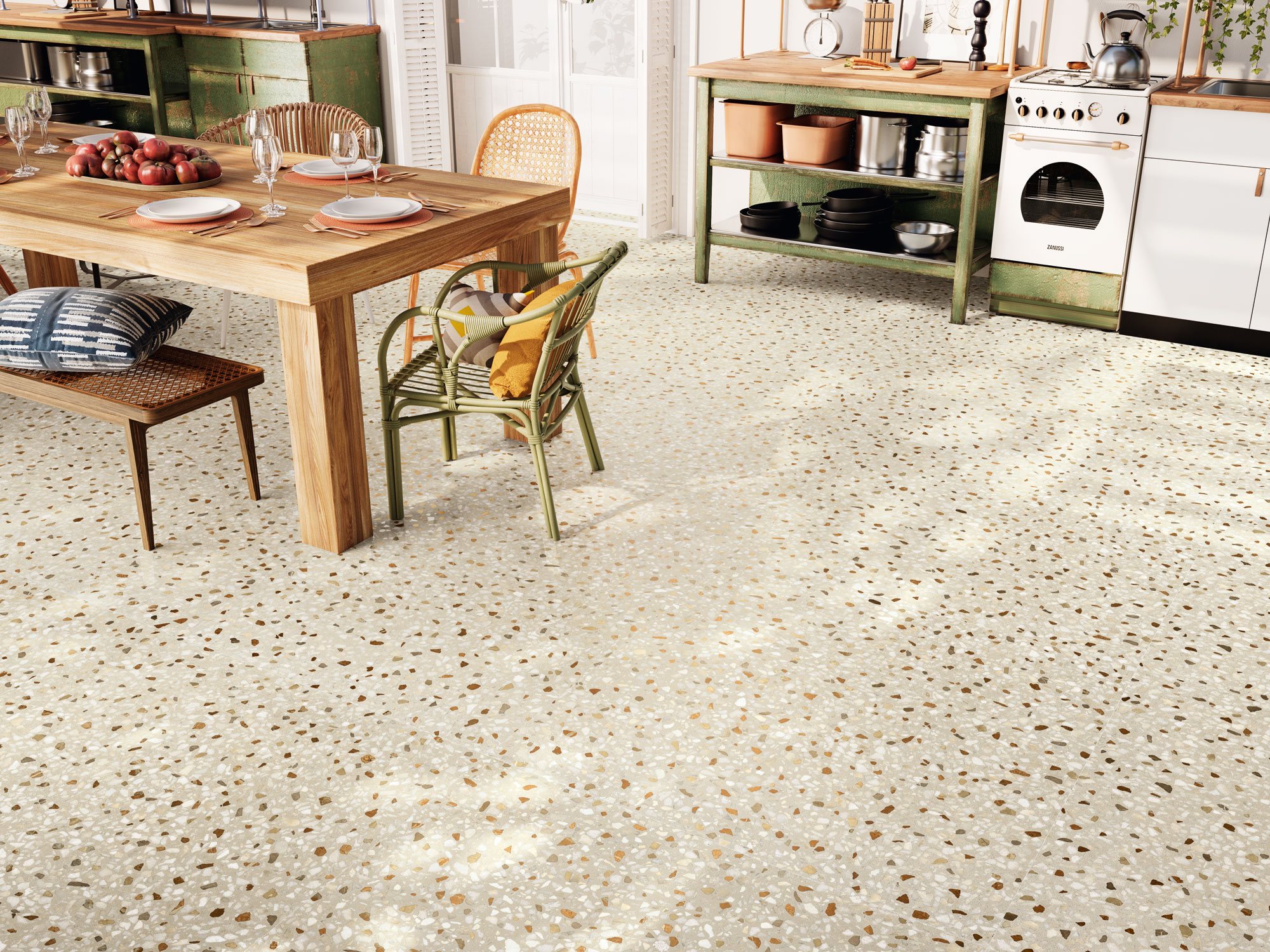 carrelage palazzo 1862 Crema 100x100