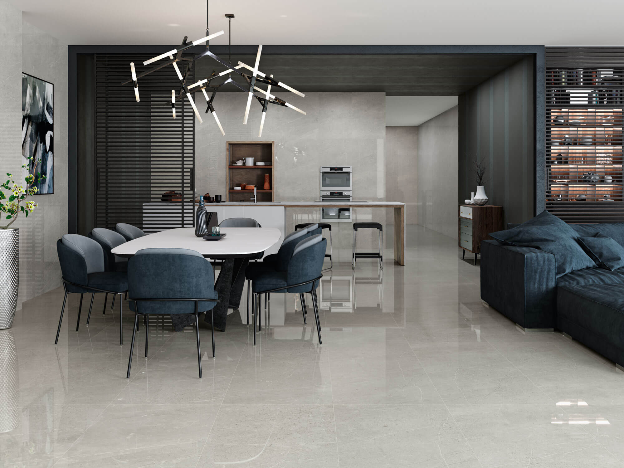 carrelage trevi 6615 Silver Pulido 63x146