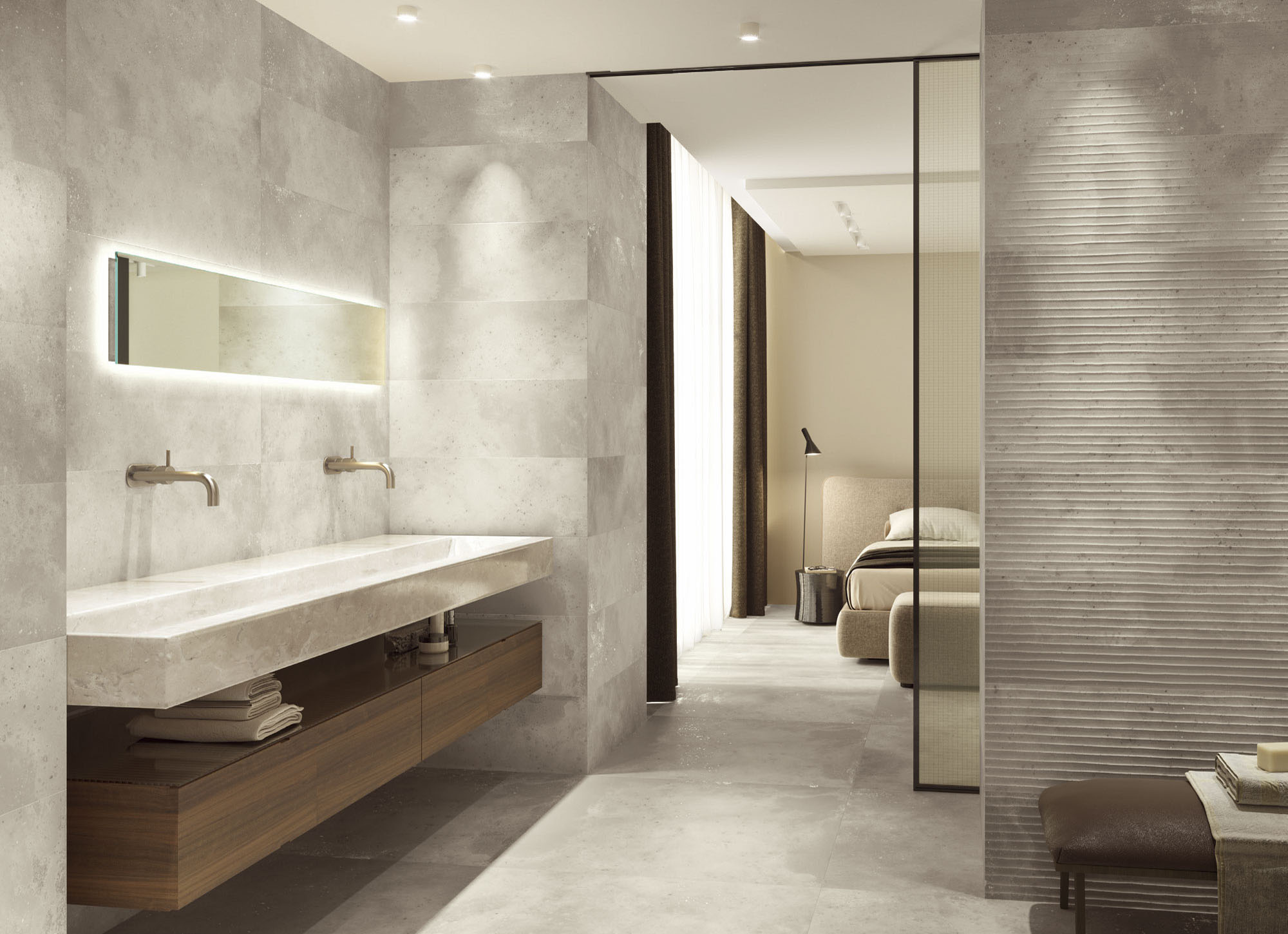 faïence montana 9550 Gris 30x90