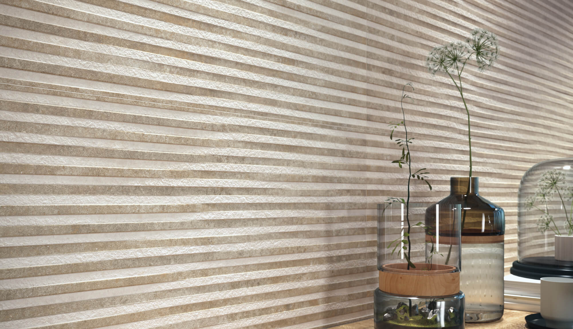 faïence toscana 1213 Natural Relieve detail 40x120