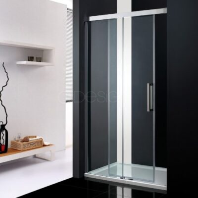 paroi fixe avec porte coulissante trendy