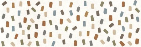 CONFETTI BLANC MATT RECT