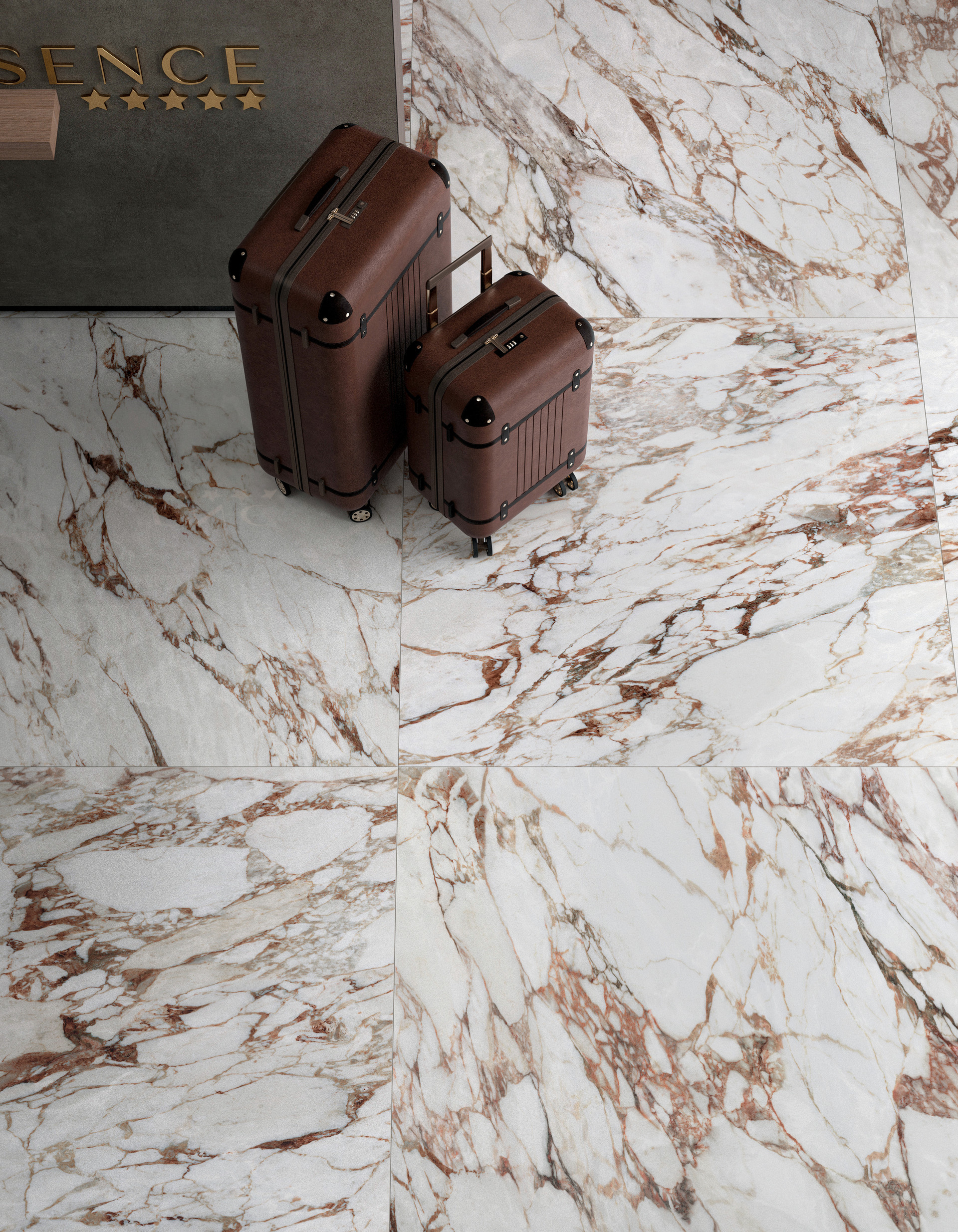 carrelage COSMOPOLITAN CP03 120x120 hall Lobby