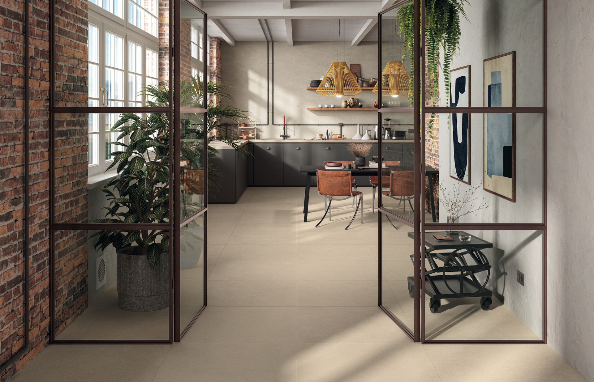 ReConcrete RO02 carribean 80x80 cm