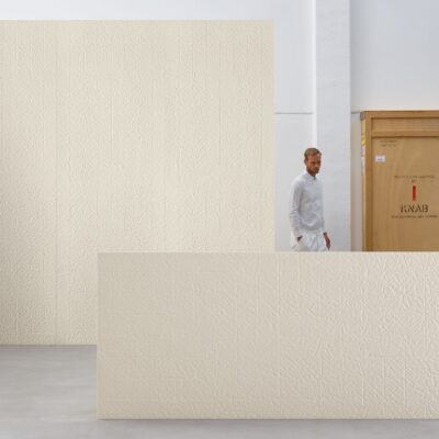 Folded XL plié by raw edges