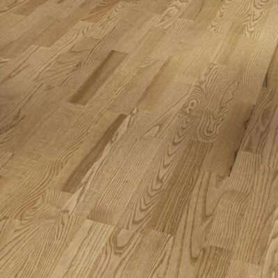 Parquet Frêne Amarone brun Countryside 3 frises Vernis mat