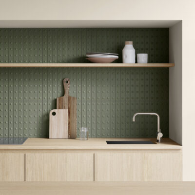 Punto up matt green de mutina