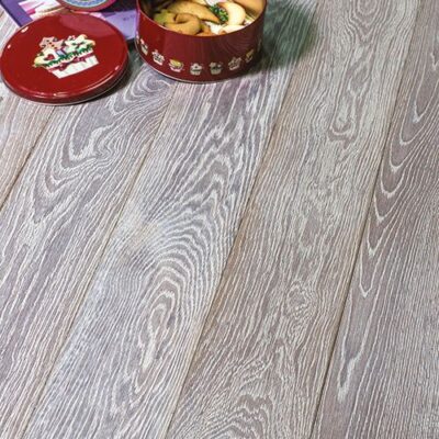 Parquet contrecollé chêne TOP 3,2 Col 100S Structuré zèbre