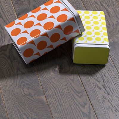 Parquet contrecollé chêne TOP 3,2 Col.254 B Gris graphite brossé verni mat