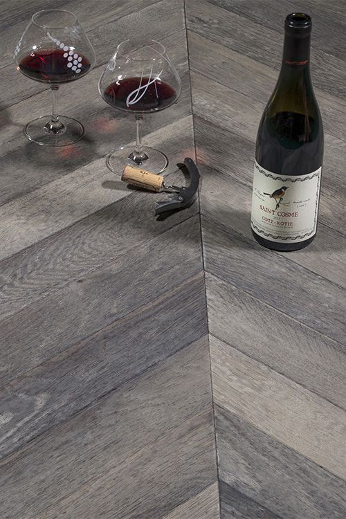 Parquet PA 801 Vieilli 801 bâton rompu contrecollé chêne TOP 3,2