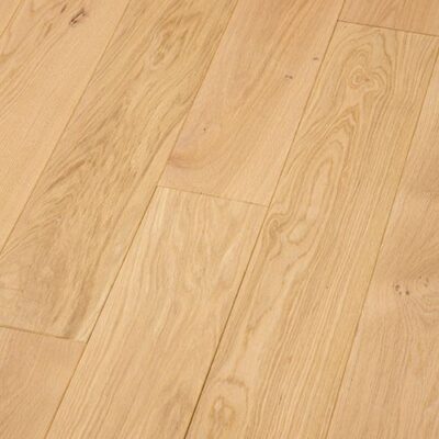 Parquet chêne contrecollé chêne TOP 4,5 Col.3409 Chêne Sélectionné poncé huilé blanc
