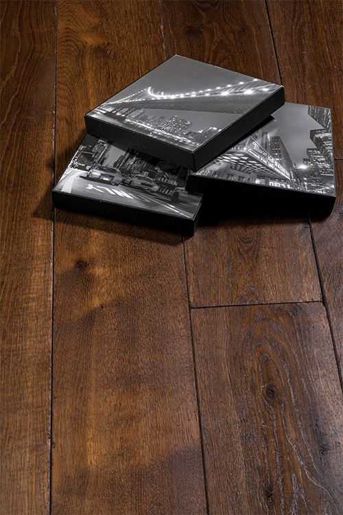 Parquet contrecollé chêne PA 95 Brun manoir ciré contrecollé chêne TOP 4,5