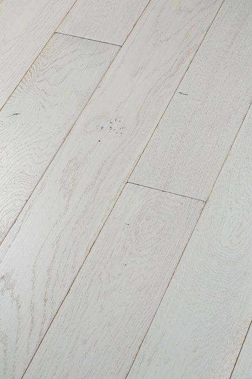 Parquet PE 413 Extrême vieilli blanc contrecollé chêne TOP 3,2