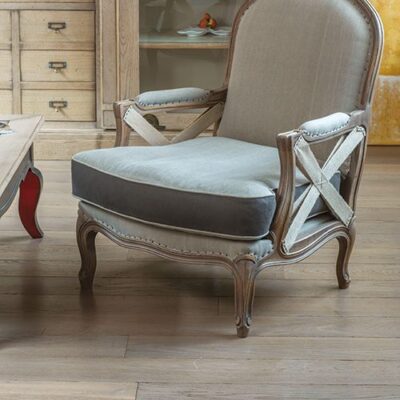 Parquet chêne massif PA 18 gris clair 21mm 