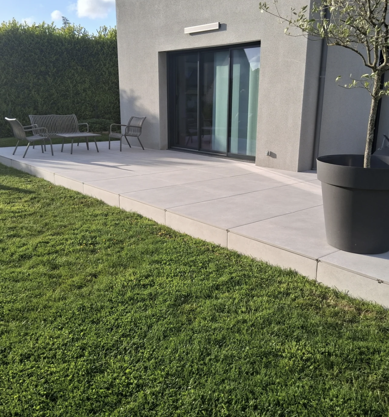 Réalisation Plage de piscine Tendance Carrelage