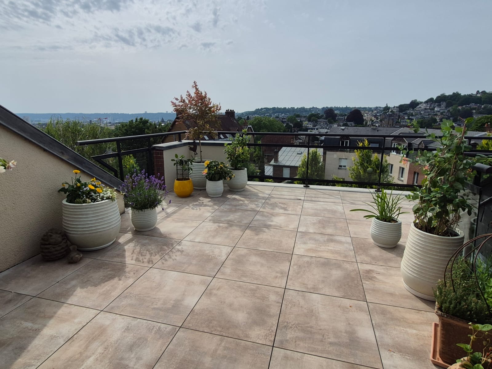 Réalisation Jardin Tendance Carrelage