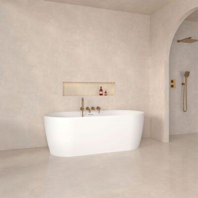 Baignoire Ilot Joséphine - Blanc - Mat